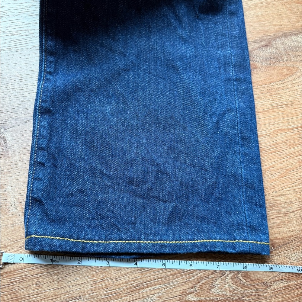 1791 Supply & co selvage denim Men’s Dark Blue Straight-Leg Jeans - Picture 5 of 7